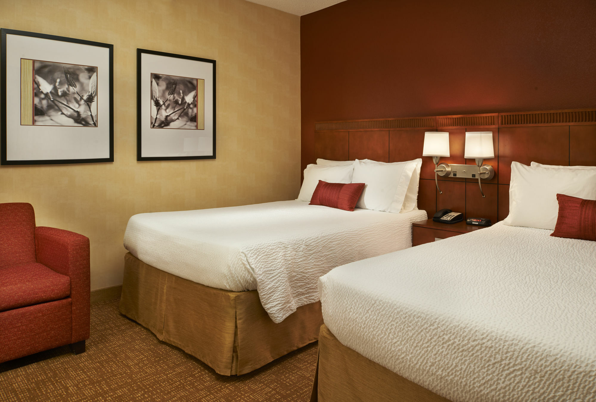 Courtyard By Marriott Indianapolis Castleton Hotell Rum bild